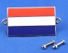 enamel nationality flag badge / plaque Holland