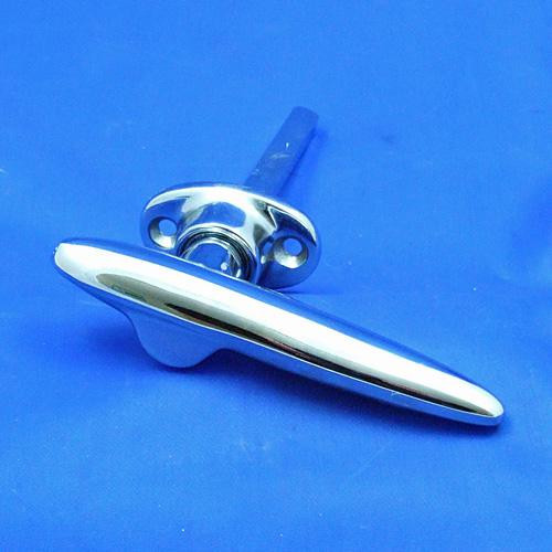 Outside Door Handle - Chrome - Curved Handle - Ford Pickup & Panel Truck