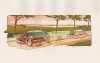 For the Gordon Bennett Cup 1904,the eliminating heats were held in the Ardennes to select the French team. Rougier and Gabriel, driving Lorraine-Dietrich, are placed 3rd and 4th