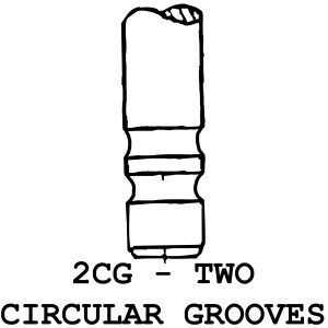 2CG - 2 Circular Grooves
