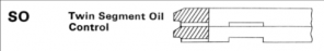 Twin Segment Oil Control