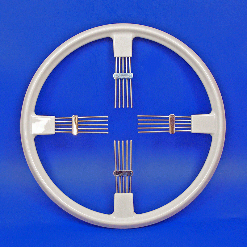 14" Bluemel Brooklands pattern steering wheel Ivory