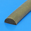 Sponge half round section - 25mm base