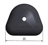 Rubber bonnet corner