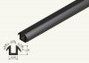 Rubber extrusion - U channel with tails
