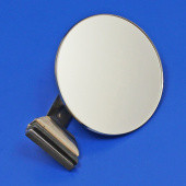 MIR950: Large circular clamp on mirror - Quarterlight mount, 4 1/4