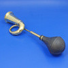 Motor horn - brass, single twist bugle