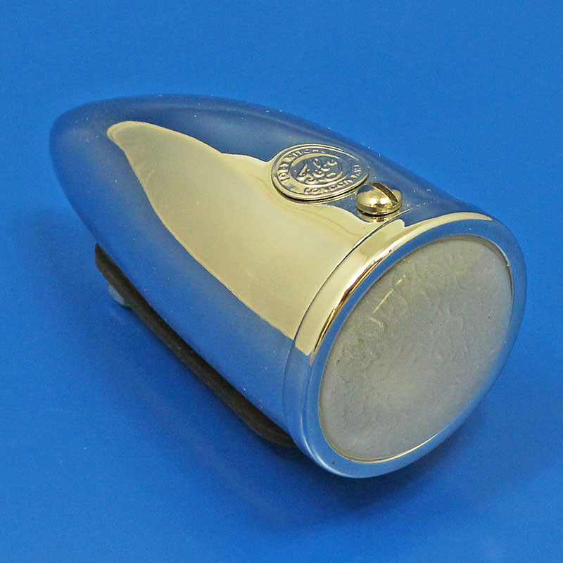 Side/Indicator Lamp 1130 type - Chrome 'Toby' medallion