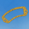 Number plate lens gasket for CA1265/1266 series Duolamp rear lamps