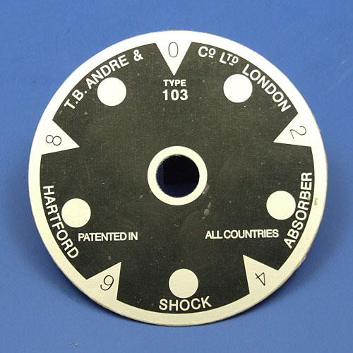 T B Andre indicator dial 103
