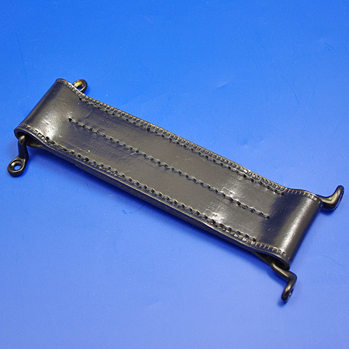 Door check retainer leather - Large with staples