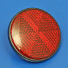 Reflector with mounting plate and stud - 45mm diameter