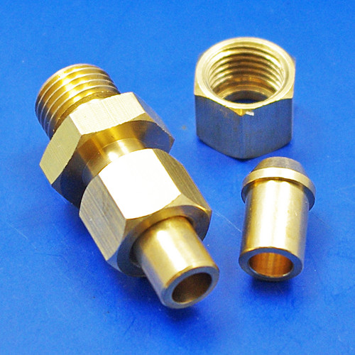 Equal ended union - 1/4BSP for 1/4 pipe