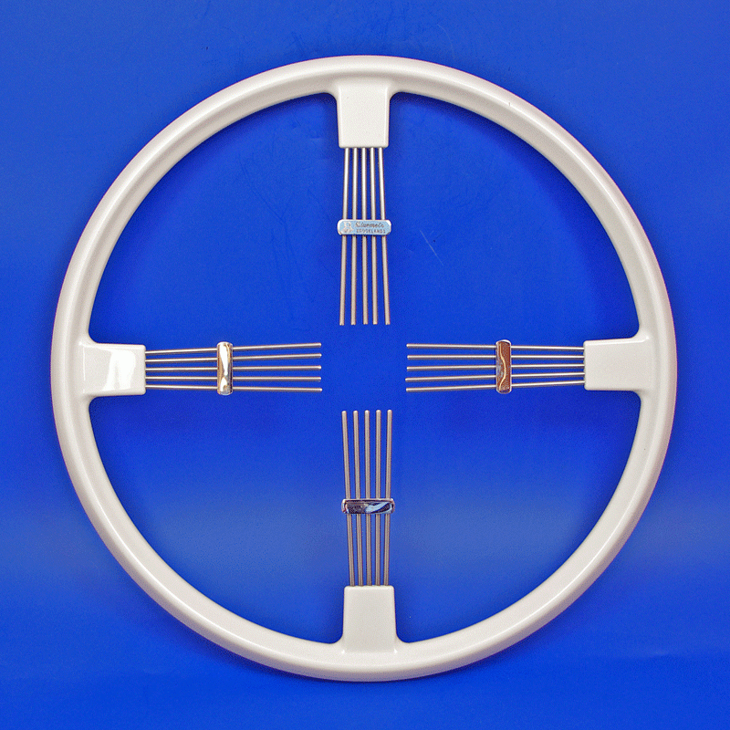 Bluemel Brooklands pattern steering wheels - Black or Ivory