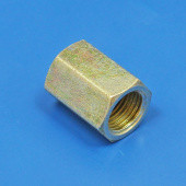 1/4BSPF-1/8BSPF-STR: Steel adaptor nut - ¼” BSP to 1/8” BSP - female/female threaded tube from £6.68 each