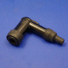 Right angled suppressed spark plug cap