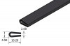 Rubber extrusion - Edge trim protector