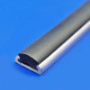 19mm aluminium strip and rubber insert