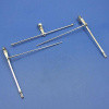 Tandem wiper assembly - Centre drive, pre-war pattern, chrome or nickel finish