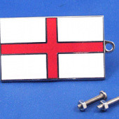 591E: Enamel nationality flag badge / plaque England from £11.16 each