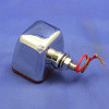 Indicator lamp with amber lens - Large, stud mounted (60mm x 45mm x 52mm depth)