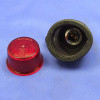 Rubber lamp with side window as Rubbolite No 25 lamp