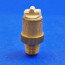 Threaded base (taper thread from 6.7mm to 8.5mm), marked 10 litres,  for rear or side lamp