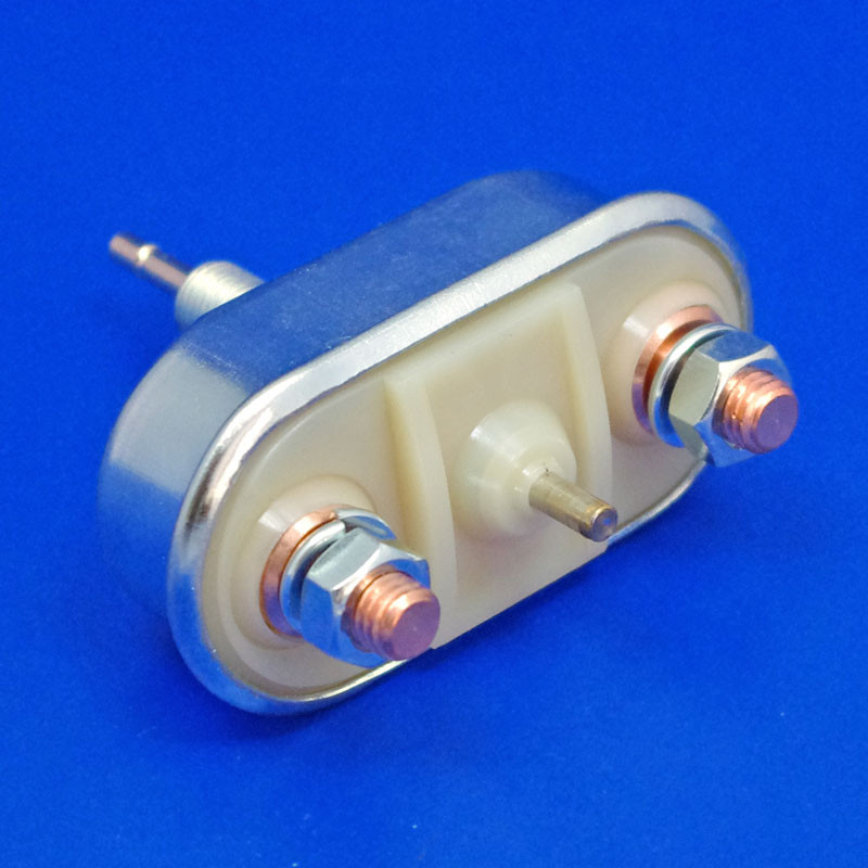 Pull type starter solenoid switch - PVC terminal block, equivalent to Lucas ST19/2