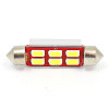 White 6V LED Festoon lamp - 15x42mm FESTOON fitting