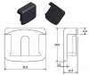 door buffer rubber