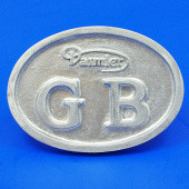 900DAIM: Cast GB plate with Daimler from £33.96 each