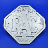 RAC garage aluminium sign