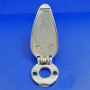 Lock cover - 'Tear drop' or 'Fig leaf' design