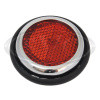 Red reflector with a shallow surround equivalent to Lucas type RER5