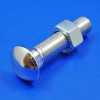 Chrome plated bumper bolt - Long