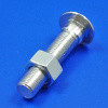 Chrome plated bumper bolt - Long