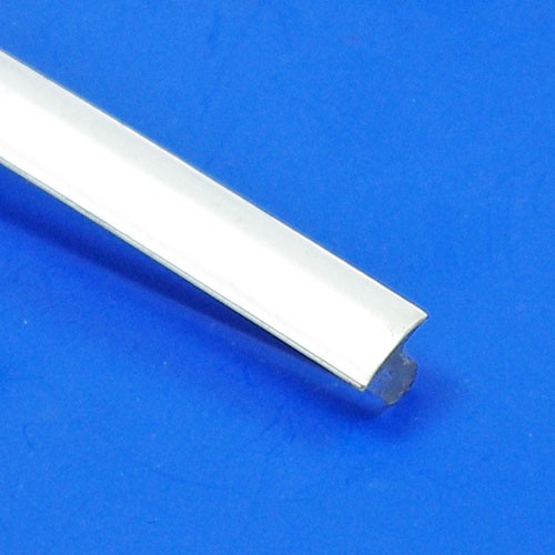 FilchrT windscreen T section filler strip chrome Rubber