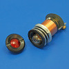 Ignition/indicator warning lamp as Lucas WL3 - Black Bezel
