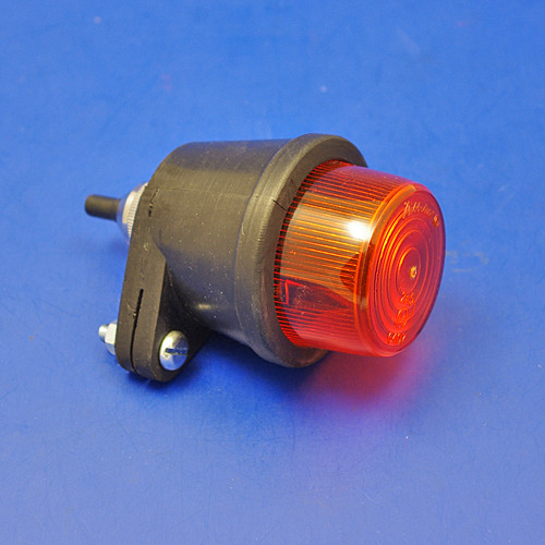 Rubber Indicator Lamp - no side lens as Rubbolite No 25 lamp