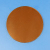 Divers helmet rear light - amber lens glass
