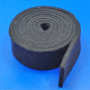 Black felt strip - Various thicknesses and widths