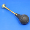 Small motor horn - brass, 14" straight