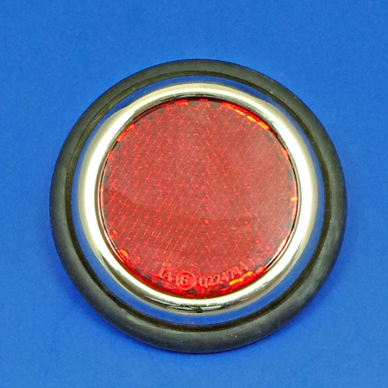 Red reflector with a shallow surround as Lucas type RER5