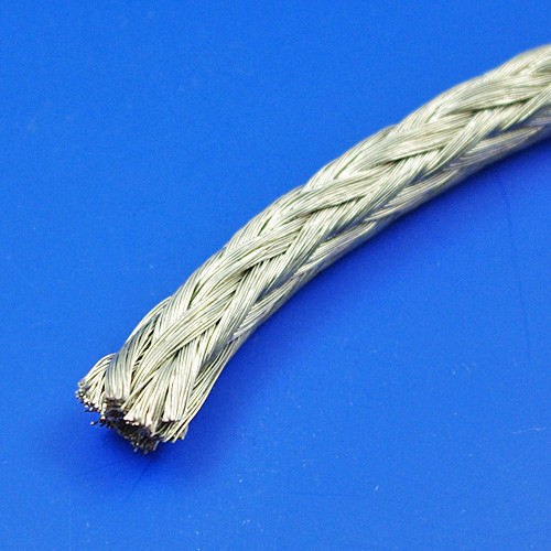 Braided earthing cable - round