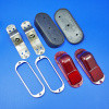 angled wing mounting rear lamp