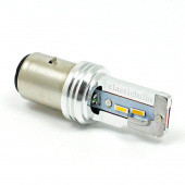 BA20DLED-P43-6N: Classic White premium 6V LED Headlamp - BOSCH BA20D base from £23.50 each