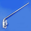 Mirror mounting arm - 3/8" diameter, cranked, adjustable