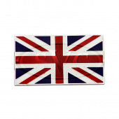 UFSAC50: Enamelled 50mm Union Flag badge, self adhesive from £10.57 each