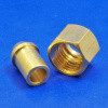 Solder type nut and nipple