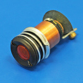 842Blk-A-12V: Ignition/indicator warning lamp equivalent to Lucas WL3 - Black Bezel - Amber 12 Volt from £32.88 each